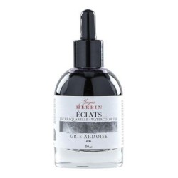 Jacques Herbin Eclats Watercolour Ink 605 Slate Grey 50ml Jacques Herbin Eclats Watercolour Ink 605 Slate Grey 50ml