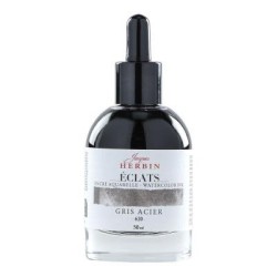 Jacques Herbin Eclats Watercolour Ink 620 Steel Grey 50ml Jacques Herbin Eclats Watercolour Ink 620 Steel Grey 50ml