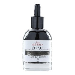 Jacques Herbin Eclats Watercolour Ink 630 Carbon black 50ml Jacques Herbin Eclats Watercolour Ink 630 Carbon black 50ml