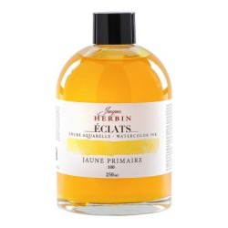 Jacques Herbin Eclats Watercolour Ink 100 Primary Yellow 250ml Jacques Herbin Eclats Watercolour Ink 100 Primary Yellow 250ml