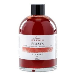 Jacques Herbin Eclats Watercolour Ink 125 Vermilion 250ml Jacques Herbin Eclats Watercolour Ink 125 Vermilion 250ml
