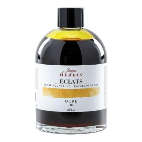 Jacques Herbin Eclats Watercolour Ink 140 Ochre 250ml