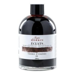 Jacques Herbin Eclats Watercolour Ink 210 Umber 250ml Jacques Herbin Eclats Watercolour Ink 210 Umber 250ml