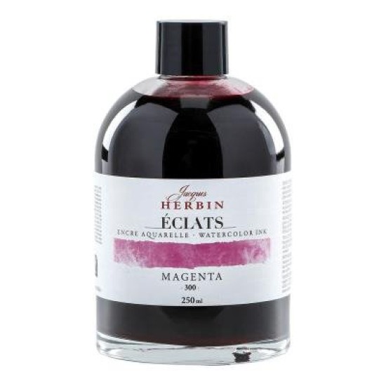 Jacques Herbin Eclats Watercolour Ink 300 Magenta 250ml