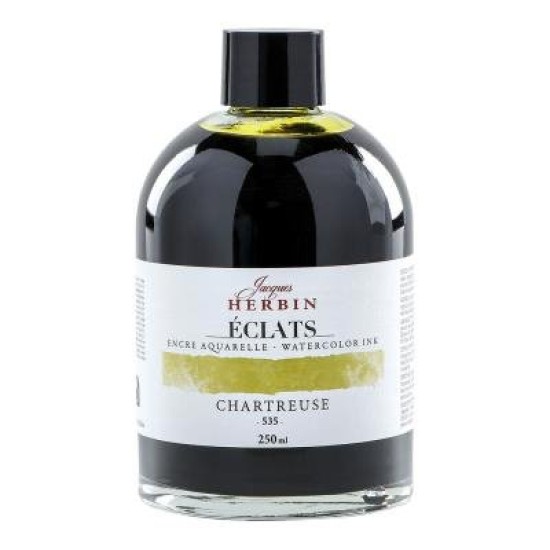 Jacques Herbin Eclats Watercolour Ink 535 Chartreuse 250ml