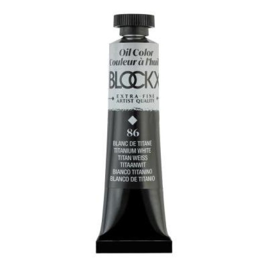 BLOCKX Oil Tube 20ml 86 Titanium White
