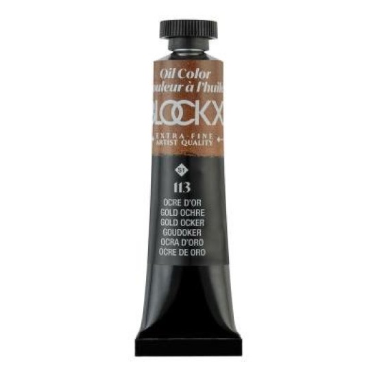BLOCKX Oil Tube 20ml S1 113 Golden Ochre