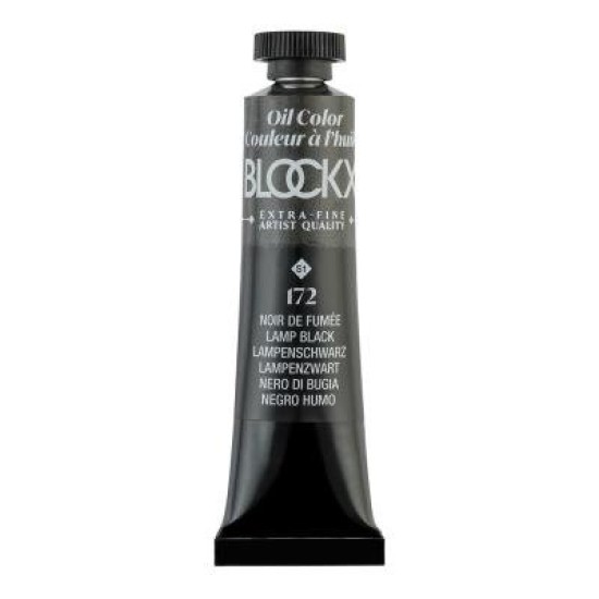 BLOCKX Oil Tube 20ml S1 172 Lamp Black