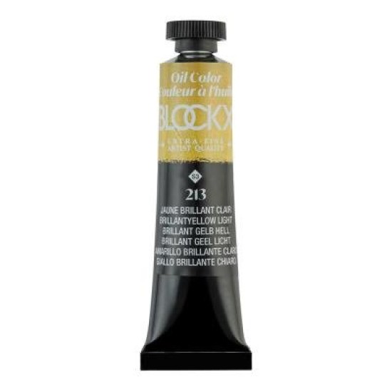 BLOCKX Oil Tube 20ml S3 213 Brilliant Yellow Light