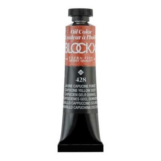 BLOCKX Oil Tube 20ml S3 428 Capucine Yellow Deep