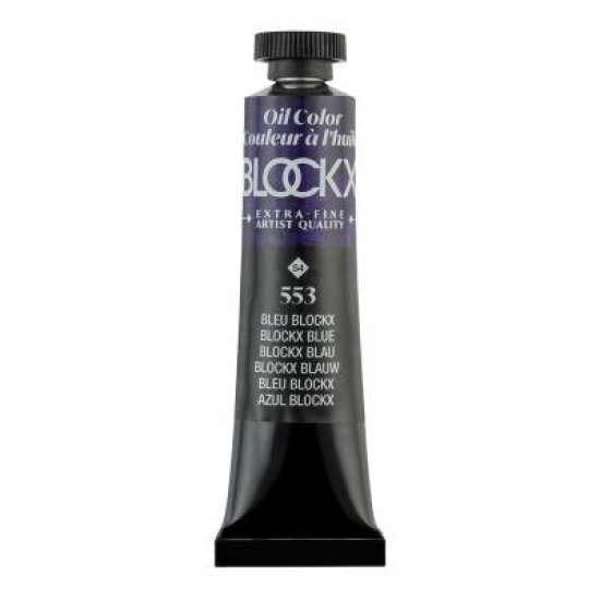 BLOCKX Oil Tube 20ml S4 553 Blockx Blue