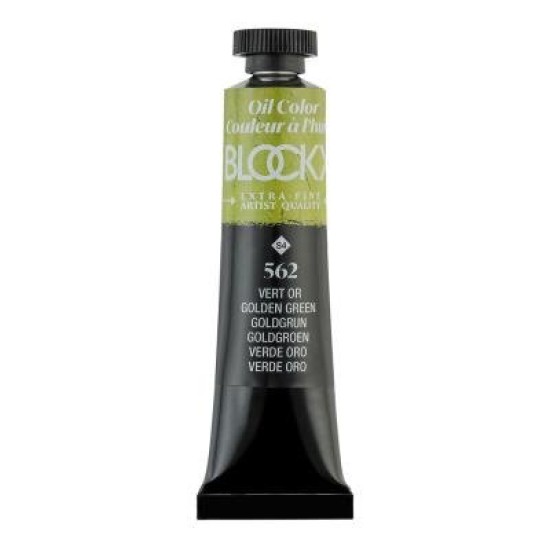 BLOCKX Oil Tube 20ml S4 562 Golden Green