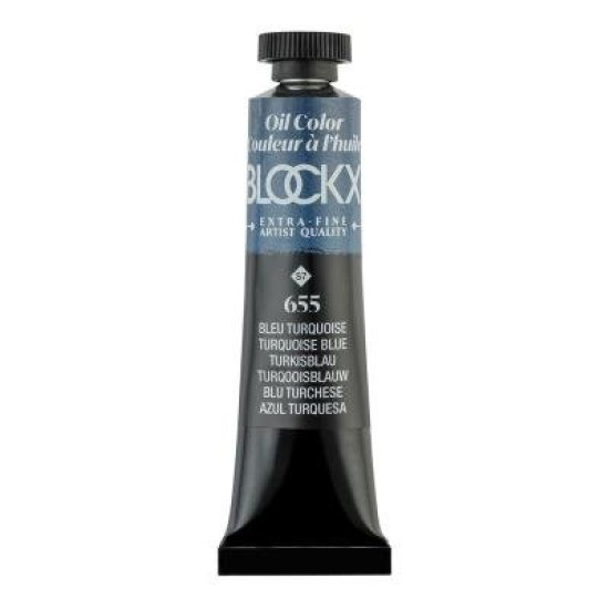 BLOCKX Oil Tube 20ml S7 655 Turquoise Blue