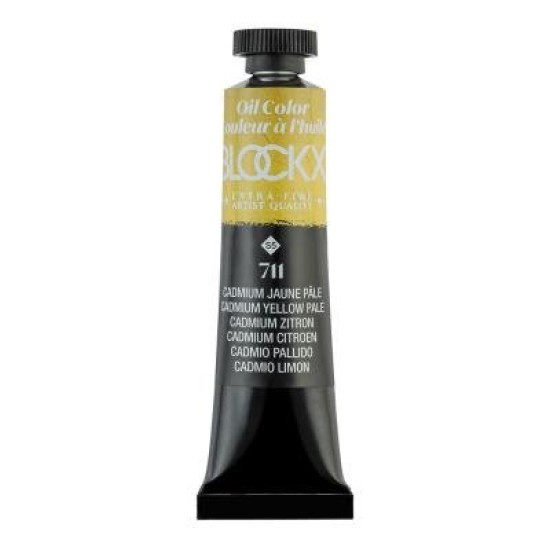 BLOCKX Oil Tube 20ml S5 711 Cadmium Yellow Pale