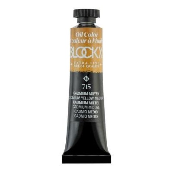 BLOCKX Oil Tube 20ml S5 715 Cadmium Yellow Medium