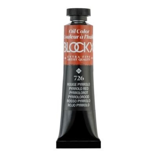 BLOCKX Oil Tube 20ml S5 726 Pyrrolo Red