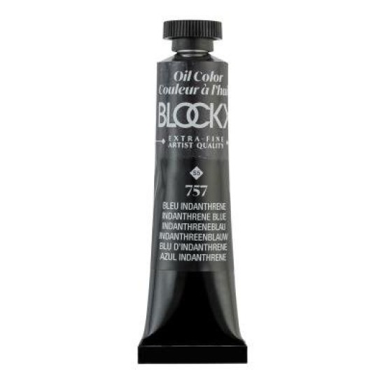 BLOCKX Oil Tube 20ml S5 757 Indanthrene Blue
