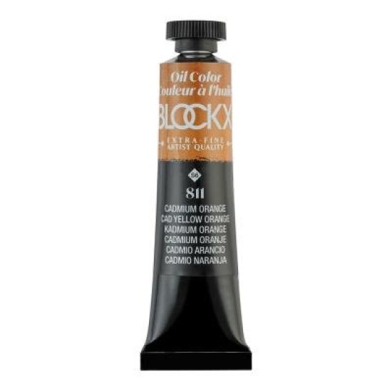 BLOCKX Oil Tube 20ml S6 811 Cadmium Orange