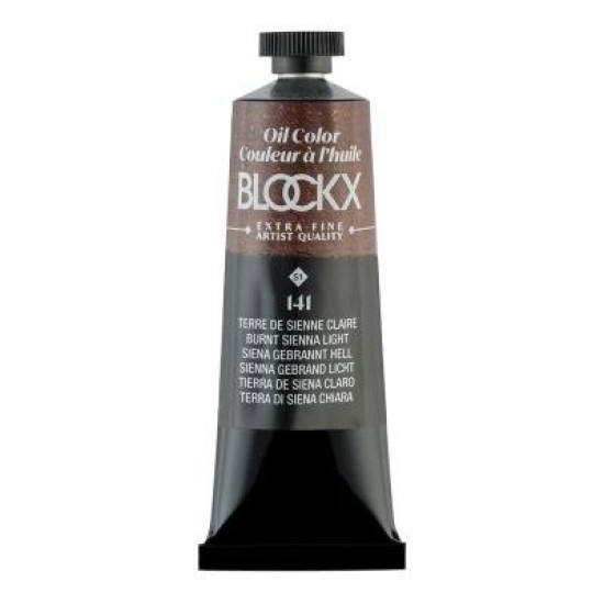 BLOCKX Oil Tube 35ml S1 141 Burnt Sienna Light
