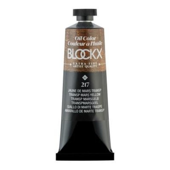 BLOCKX Oil Tube 35ml S2 217 Transparent Mars Yellow