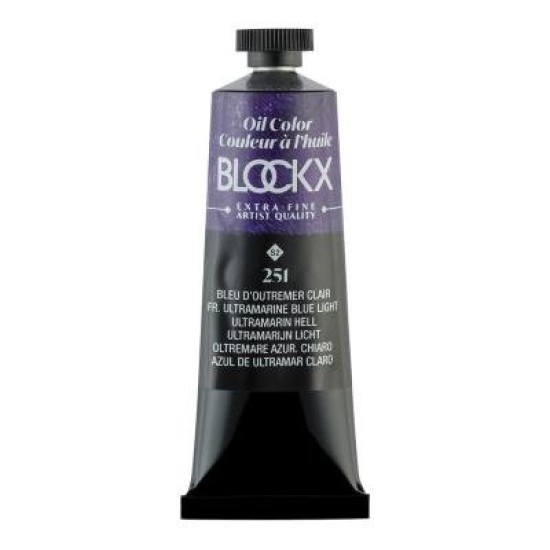 BLOCKX Oil Tube 35ml S2 251 Ultramarine Blue Light