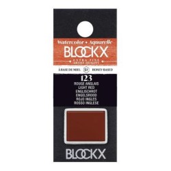 BLOCKX Watercolour Half Pan S1 123 Light Red