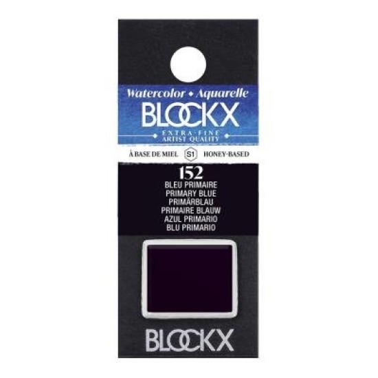 BLOCKX Watercolour Half Pan S1 152 Primary Blue
