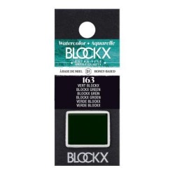 BLOCKX Watercolour Half Pan S1 163 Blockx Green