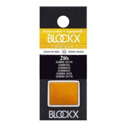 BLOCKX Watercolour Half Pan S3 216 Gamboge