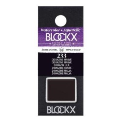 BLOCKX Watercolour Half Pan S3 233 Dioxazine Mauve BLOCKX Watercolour Half Pan S3 233 Dioxazine Mauve