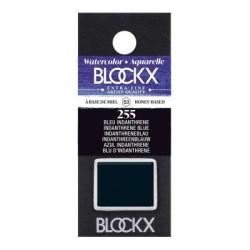 BLOCKX Watercolour Half Pan S3 255 Indanthrene Blue BLOCKX Watercolour Half Pan S3 255 Indanthrene Blue