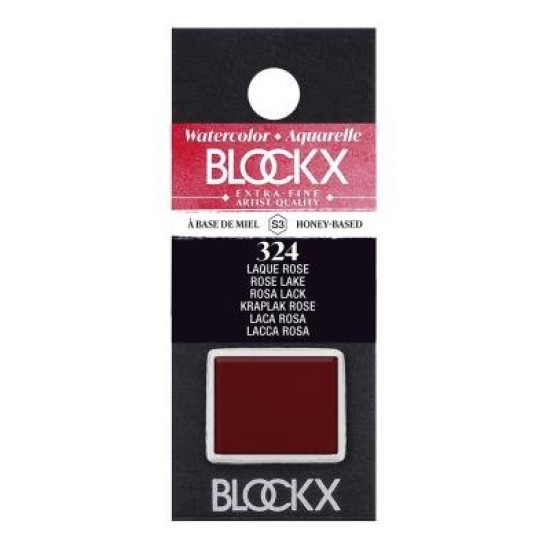 BLOCKX Watercolour Half Pan S3 324 Rose Lake