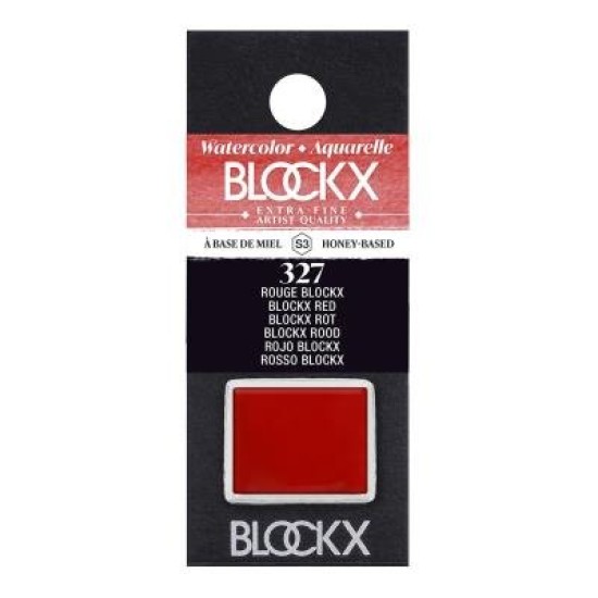 BLOCKX Watercolour Half Pan S3 327 Blockx Red