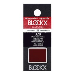 BLOCKX Watercolour Half Pan S3 328 Crimson Lake