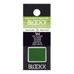 BLOCKX Watercolour Half Pan S3 361 Sap Green