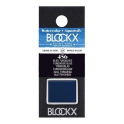 BLOCKX Watercolour Half Pan S4 456 Turquoise Blue