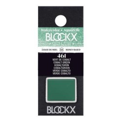 BLOCKX Watercolour Half Pan S4 461 Cobalt Green