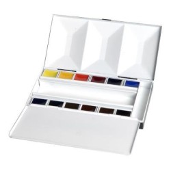 BLOCKX Watercolour Half Pan Bijou Box 12 Set BLOCKX Watercolour Half Pan Bijou Box 12 Set