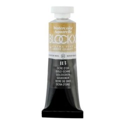 BLOCKX Watercolour Tube 15ml S1 113 Golden Ochre