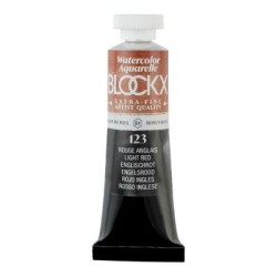 BLOCKX Watercolour Tube 15ml S1 123 Light Red BLOCKX Watercolour Tube 15ml S1 123 Light Red