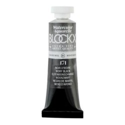 BLOCKX Watercolour Tube 15ml S1 171 Ivory Black BLOCKX Watercolour Tube 15ml S1 171 Ivory Black