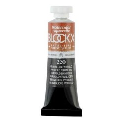 BLOCKX Watercolour Tube 15ml S3 220 Pyrrolo Vermilion BLOCKX Watercolour Tube 15ml S3 220 Pyrrolo Vermilion