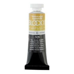 BLOCKX Watercolour Tube 15ml S3 321 Cadmium Red Orange