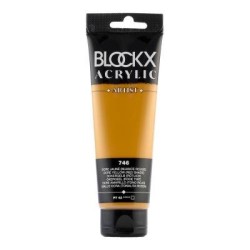BLOCKX Acrylic Tube Metallic Green Gold 120ml BLOCKX Acrylic Tube Metallic Green Gold 120ml