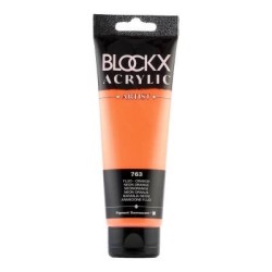 BLOCKX Acrylic Tube Metallic Silver 120ml BLOCKX Acrylic Tube Metallic Silver 120ml