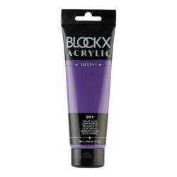 BLOCKX Acrylic Tube Metallic Hematite 120ml BLOCKX Acrylic Tube Metallic Hematite 120ml