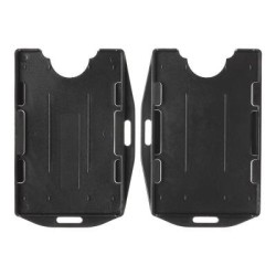 Okin ID Card Holder Double Sided Black, Pack of 10