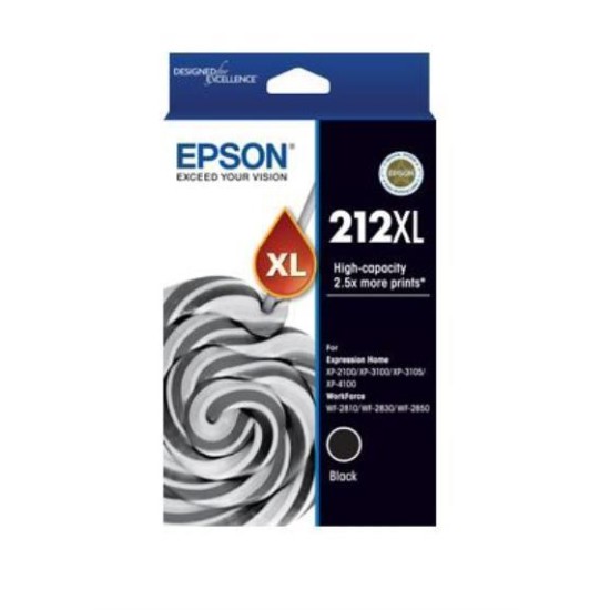 Epson 212 HY Black Ink Cart