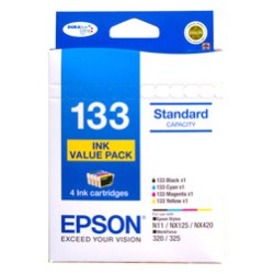 133 value pack - 4x 133 inks