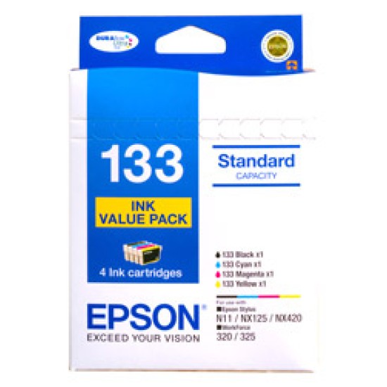 133 value pack - 4x 133 inks